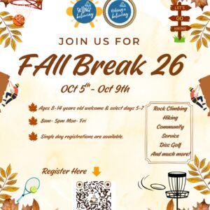 Fall Break Camp '26